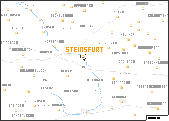 map of Steinsfurt