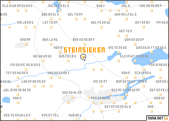 map of Steinsieken