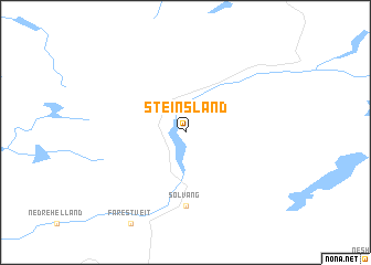 map of Steinsland