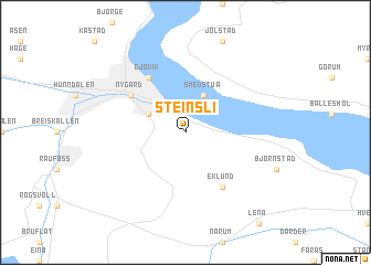 map of Steinsli