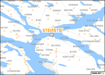 map of Steinstøi