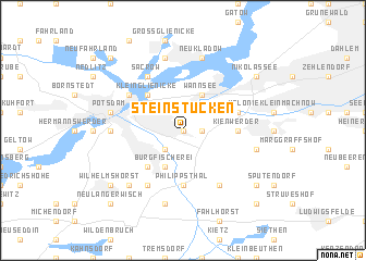 map of Steinstücken