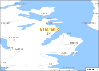 map of Steinsvik