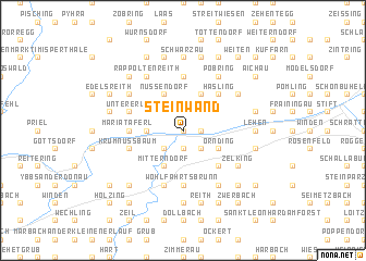 map of Steinwand