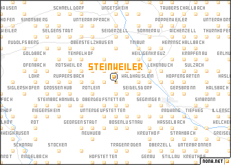 map of Steinweiler