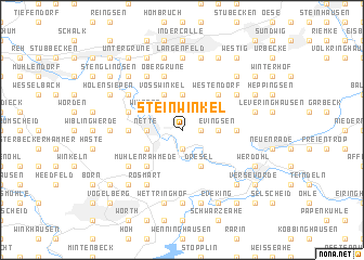 map of Steinwinkel