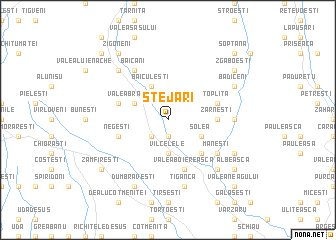 map of Stejari