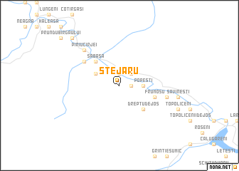 map of Stejaru