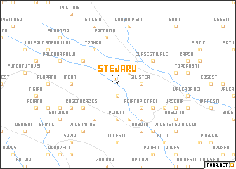 map of Stejaru