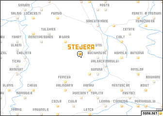 map of Stejera