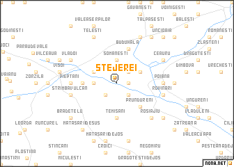 map of Stejerei