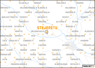map of Stejeretu