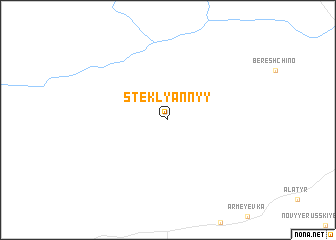 map of Steklyannyy