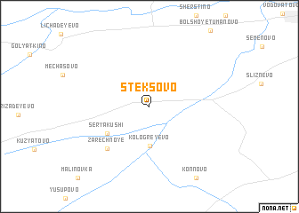 map of Steksovo