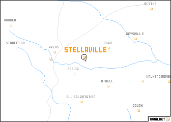 map of Stellaville