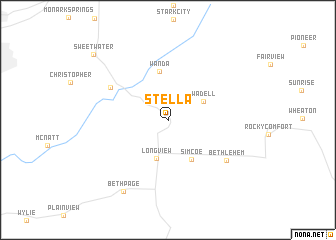 map of Stella