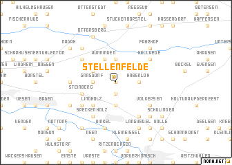 map of Stellenfelde