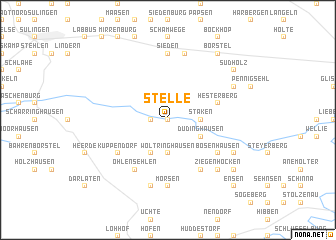 map of Stelle