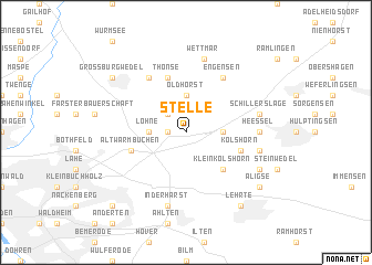 map of Stelle