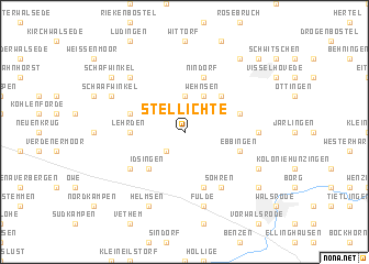 map of Stellichte