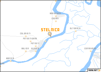 map of Stelnica