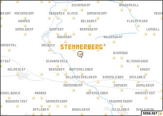 map of Stemmerberg