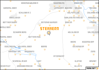 map of Stemmern