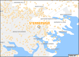 map of Stemmers Run