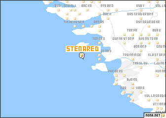 map of Stenared