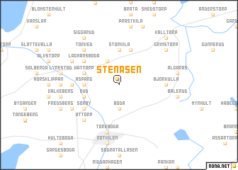 map of Stenåsen