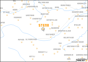 map of Stená