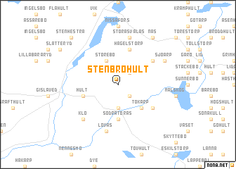 map of Stenbrohult