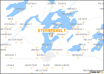 map of Stenbrohult