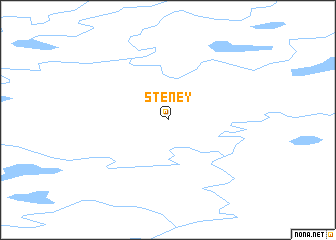 map of Steney