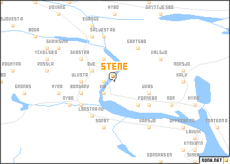 map of Stene