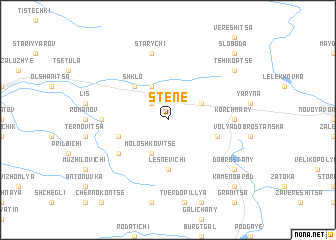 map of Stene