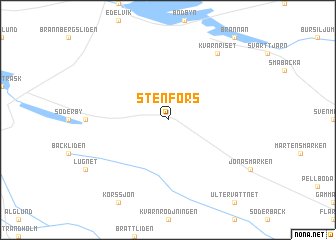 map of Stenfors