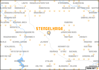 map of Stengelhaide