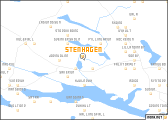 map of Stenhagen