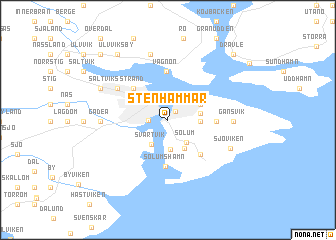 map of Stenhammar