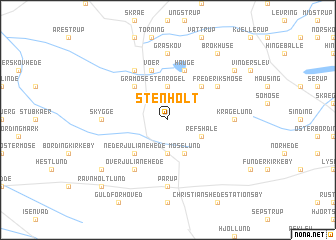 map of Stenholt