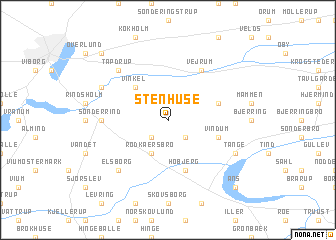 map of Stenhuse