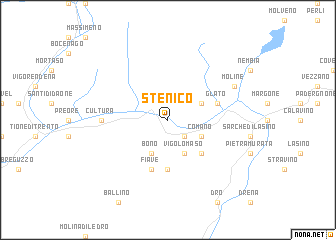 map of Stenico