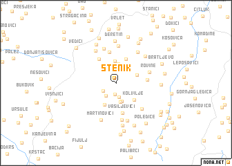 map of Stenik