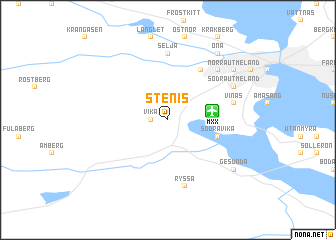 map of Stenis