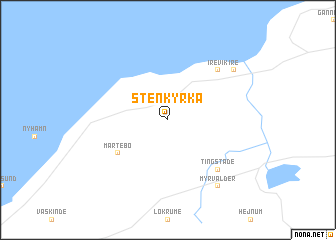 map of Stenkyrka