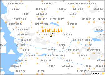 map of Stenlille