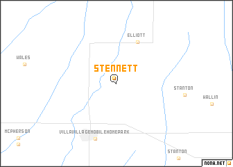 map of Stennett