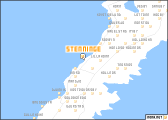 map of Stenninge