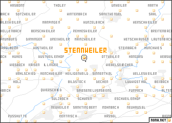 map of Stennweiler